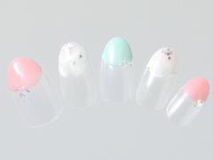 業界注目の“クリアベースネイル”で休日のおしゃれを軽やかに【365日ネイル】 |