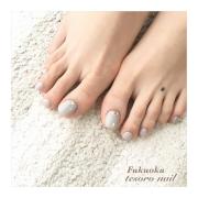 素足にパンプスの季節がやってきた♡足元美人なフットネイル見本帳