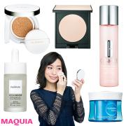 肌全体を底上げしながらケア！ 岡本静香さんの毛穴観察テク | lMAQUIA