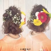 着物での簡単ヘアアレンジ♪いつもとひと味違うオシャレを楽しもう