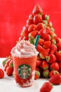 スタバ、史上最高のイチゴ感を味わえるフラペチーノ誕生