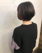 今のボブに飽きちゃったアナタ！ボブはポイントカラーで変化をつけましょう♡