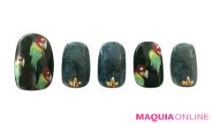 大人の休日に、しゃれ感あふれるロカビリー風「デニム」ネイル | lMAQUIA