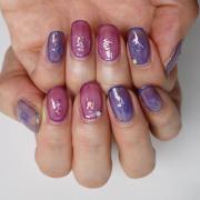 シロップネイルで簡単！ 初夏を先取る涼しげシースルーネイル【ギ☆のセルフネイル手本帖