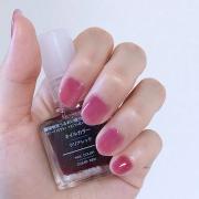 ちゅるん感が絶妙♡無印のマニキュア”クリアレッド”を神ネイルに認定！