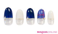 抜け感のあるさりげない「トリコロール」ネイルで、気分はパリジェンヌ！ | マキアオンラ