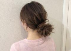 だれでも1分で出来る！ゆるっと感がかわいいお団子ヘア