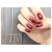 大人のモード感を底上げ♡おしゃれレッドネイル