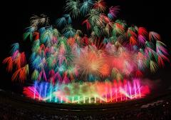 お台場に“江戸モード”な花火12,000発輝く「東京花火大祭」フィナーレは特大花火打ち上げ