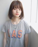 私がモテる理由。それはあえてのニュアンスストレートなボブ♡