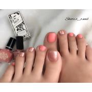 簡単チャレンジ♡オフィスOKな夏のフットネイルデザイン8選