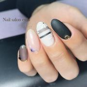 洋服みたいに楽しみたい♡最新ボーダーネイルカタログ