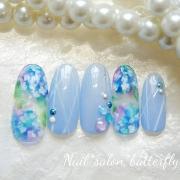 6月はコレ♡ノスタルジックに楽しみたい紫陽花ネイル特集