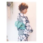 ショートさんでも浴衣は楽しめる！夏にピッタリな涼しげヘアを先取り♡