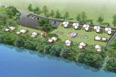 伊豆に温泉付グランピング施設「ウフフビレッジ」 Wi-Fi＆手ぶらBBQでアウトドア初心者も安