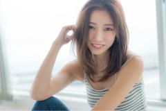 前髪なしのセミロングが最強説♡大人っぽくキメるならこれで間違いなし！