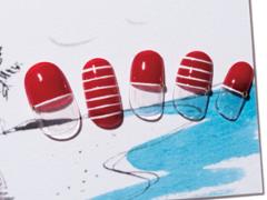 赤ネイル41選｜夏におすすめ！赤色を使ったセルフネイル・フレンチ・シンプル単色・派手め