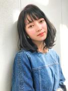 黒髪ストレート×ミディアムでモテ度を高めよう♡