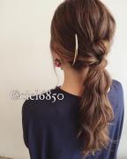 簡単なのに一味違う♡結び目ヘアアレンジ10選 -