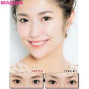 キツく見えがちな吊り眉さんは、脱・細尻眉で柔らかい印象に！ | マキアオンライン（MAQU