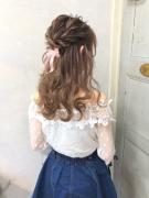 夏のおすすめロングヘアアレンジ！簡単アレンジで夏女を目指せ♪