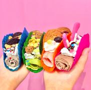 “映え”指数120％の最先端スイーツ「アイスクリームタコス」が原宿に上陸