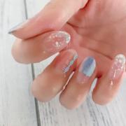見るだけでひんやり♡ビーチにして行きたい「涼感ネイル」デザイン集 -