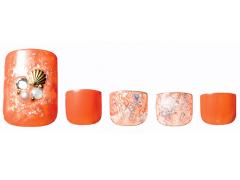 夏のペディキュアデザイン15選｜2018年の夏におすすめのフットネイルデザインまとめ |