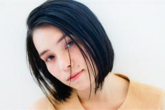 黒髪×ミディアムボブヘアカタログ15選