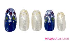 夏の夜を彩る、打ち上げ花火みたいな「ピーコック」ネイル | マキアオンライン（MAQUIA ONL