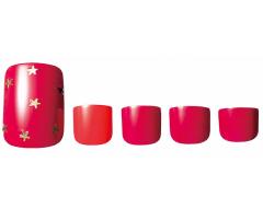 女っぽさが際立つ【赤】フットネイル特集│素足になった時に見える【赤】にドキッ！ エレ