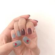 大人の魅力を引き出してくれるおしゃれを♡秋のコリアンネイル -