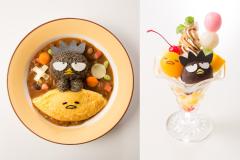 大阪「ぐでたまかふぇ」が“バッドばつ丸”と初コラボ！太々しい可愛さをメニューで再現