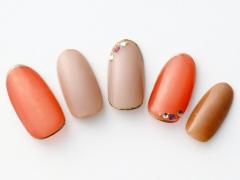 【365日ネイル】今っぽさがぎっしり♪週末ネイルはこなれオータムカラーで |