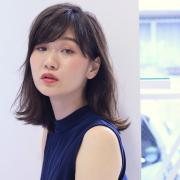 時短で今っぽい♪前髪ありの“外ハネミディ”は男ウケも狙える万能ヘア！ |
