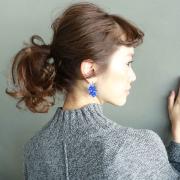 秋のファッションに♡手抜きに見えない簡単アップヘア 8選 -