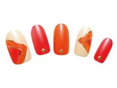 オレンジネイルデザイン15選｜ピンク・白・ゴールド・イエローとのおしゃれな組み合わせネ