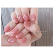 手元からおしゃれに♡秋のワンカラーネイル -