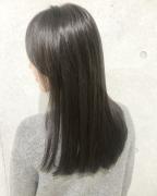 透明感のある暗髪は秋冬にマスト♡ヘアカラーで楽しむ季節にしよう！ - ビューティーガー