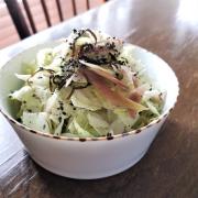 胃腸を休めて美肌底上げ！【キャベツとみょうがの塩昆布サラダ】Today’s SALAD #58 |