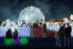 イルミ＆マッピングが輝く「冬ラグーナ」に新スポット登場　華やかな光の世界にうっとり