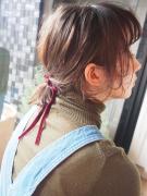 首元スッキリ♡タートルニットに似合うヘアアレンジ徹底解説！ -