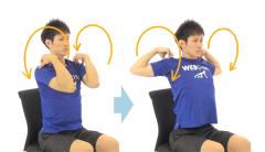 椅子に座ってたった1分！ガチガチ肩が軽くなる簡単ストレッチ - ビューティーガール