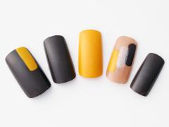 【365日ネイル】ブロック風アートでちょっぴりモードに！秋カラーのこなれネイル |