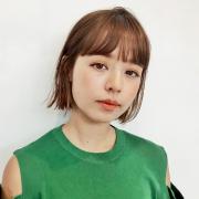 パッツンカット×シースルーバングで、スタイリッシュな大人ボブに変身！ |
