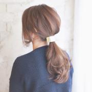 ゴム隠しができなくても大丈夫♡簡単オシャレなポニーテール7選 -