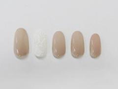 エレガントに導く！ネイル×レースデザイン【16選】│白レース・黒レース・レースのライン