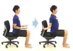 「背中のぜい肉」に効果バツグン！？座って1分の簡単トレーニング - ビューティーガール