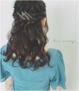 暗髪がもっと可愛く見える♡大人女子向けのおしゃれヘアアレンジ -