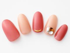 【365日ネイル】寒さが和らぐ日は…ピンクのポップなツートンネイルでＧＯ！ |